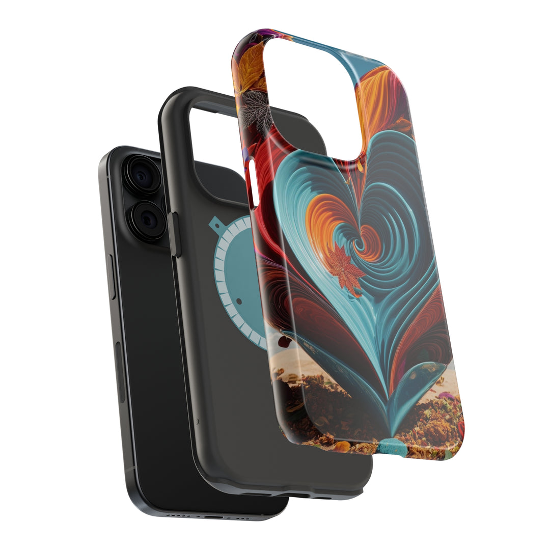 Vibrant Heart Spiral - MagSafe Tough Case