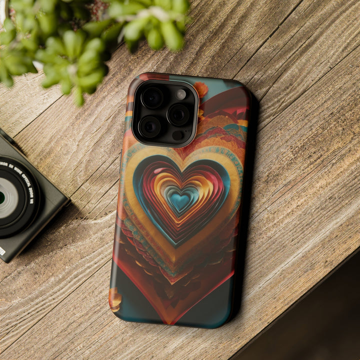 Infinite Layered Hearts - MagSafe Tough Case