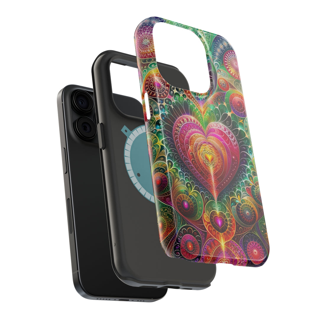 Kaleidoscopic Heart Symphony - MagSafe Tough Case