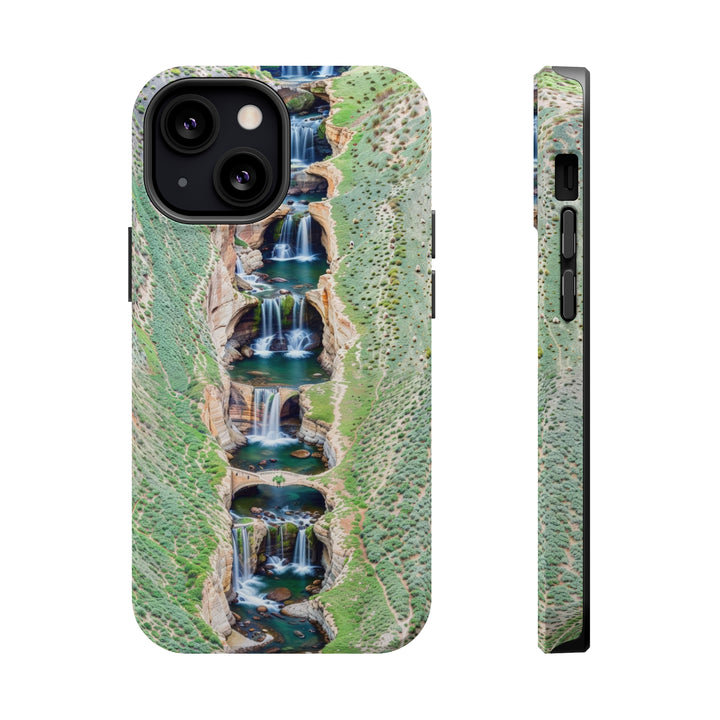 Verdant Cascade Serenity - MagSafe Tough Case