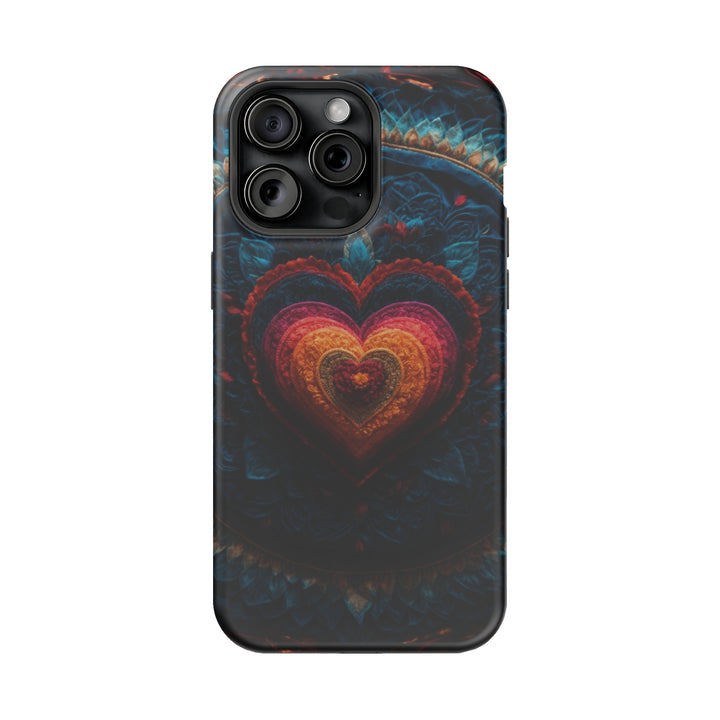 Nested Heart Tapestry - MagSafe Tough Case