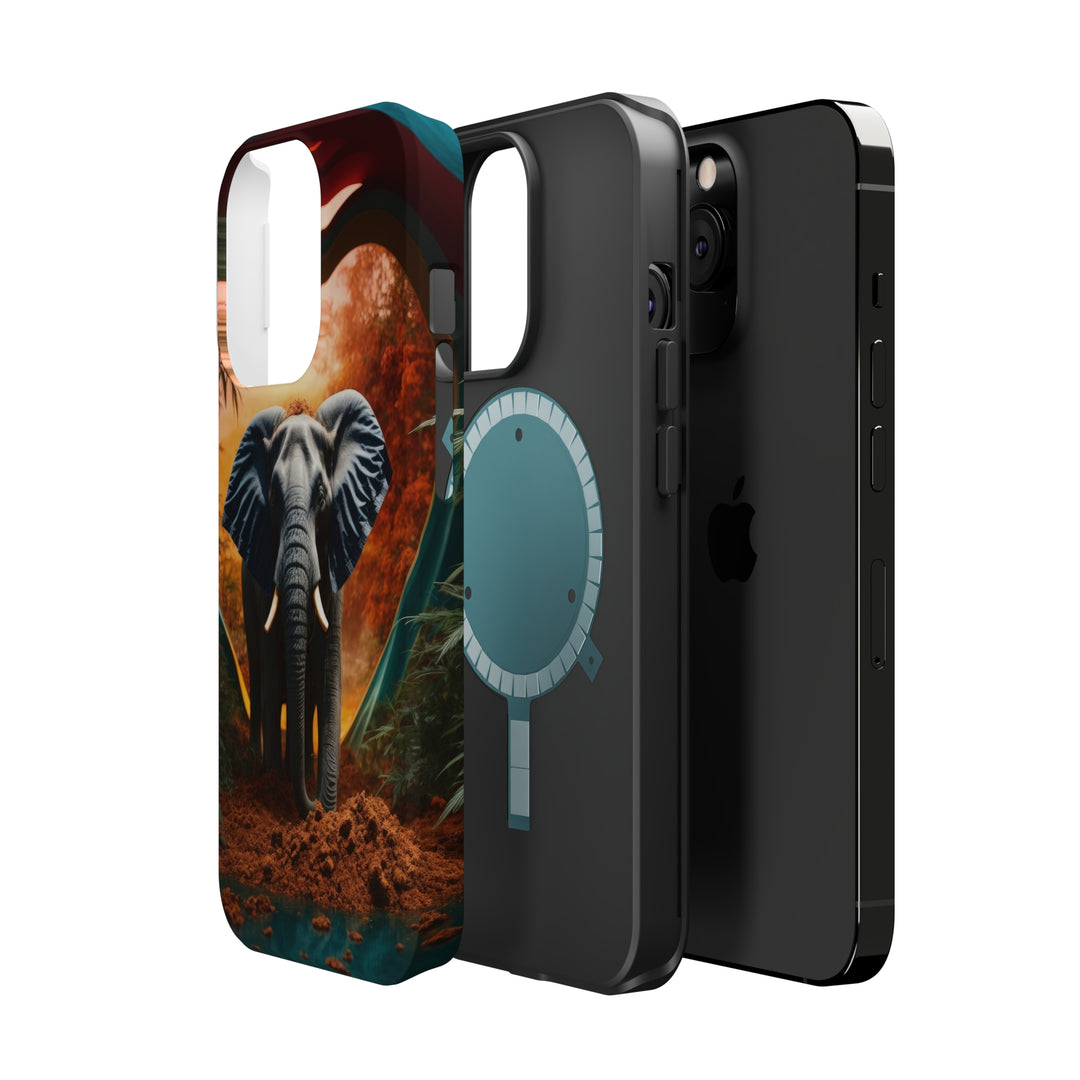Heart Portal Elephant - MagSafe Tough Case
