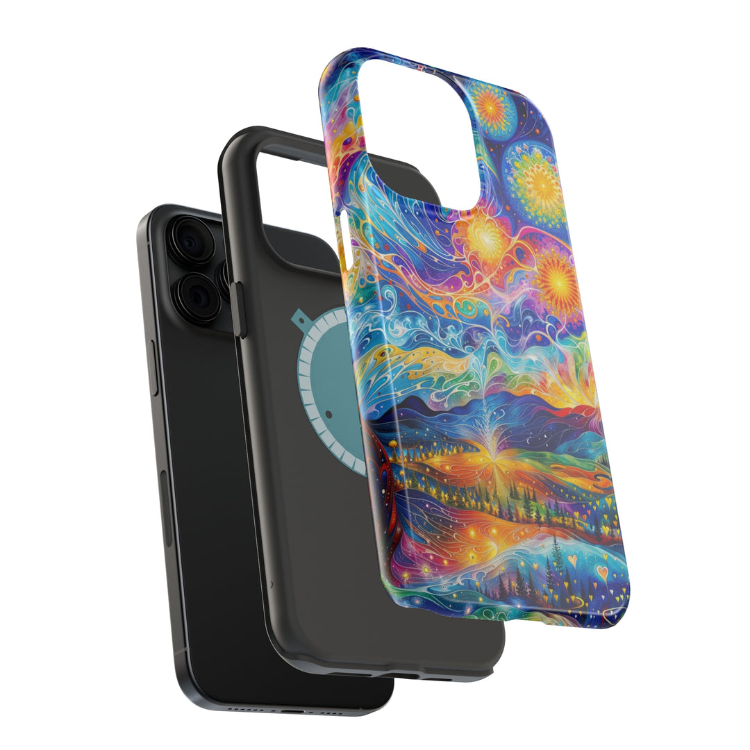 Cosmic Vibrant Landscape - MagSafe Tough Case