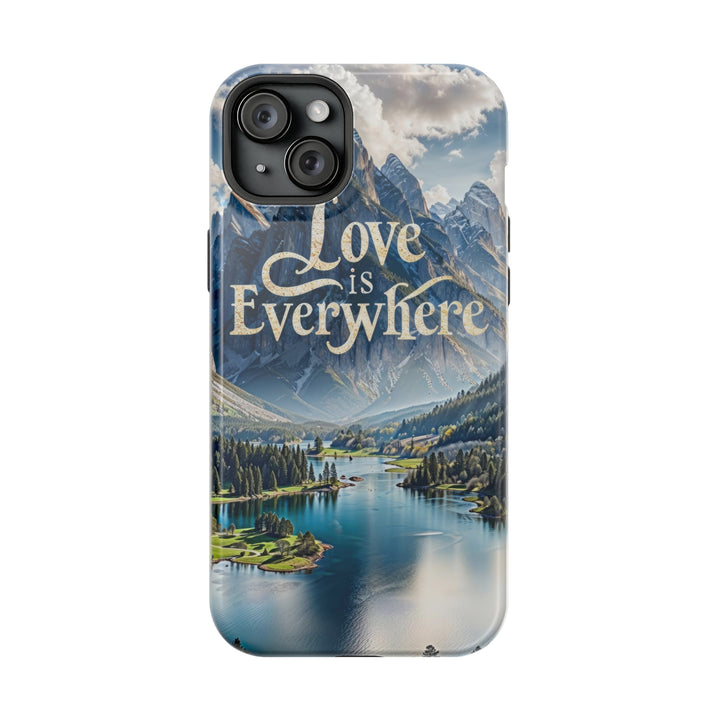 Mountainous Love Reflection - MagSafe Tough Case