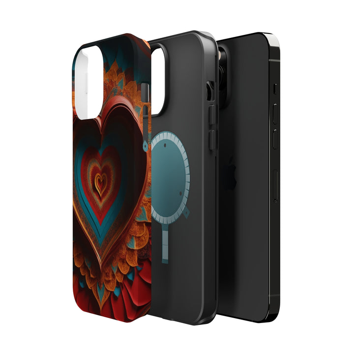 Infinite Layered Hearts - MagSafe Tough Case