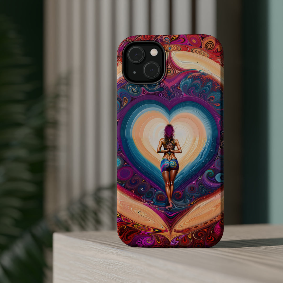 Cosmic Heart Vortex - MagSafe Tough Case