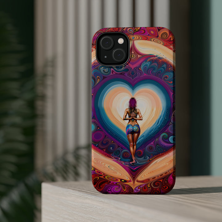 Cosmic Heart Vortex - MagSafe Tough Case