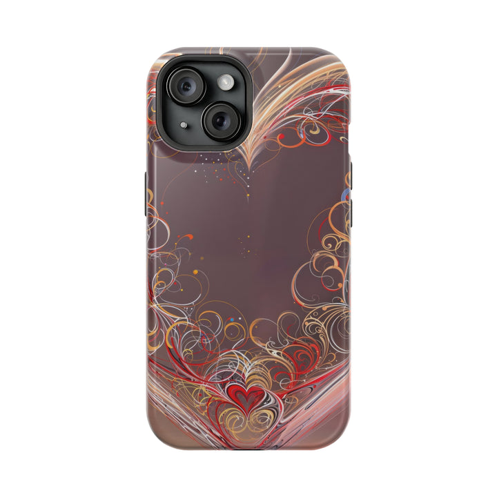 Ethereal Swirl Heart - MagSafe Tough Case