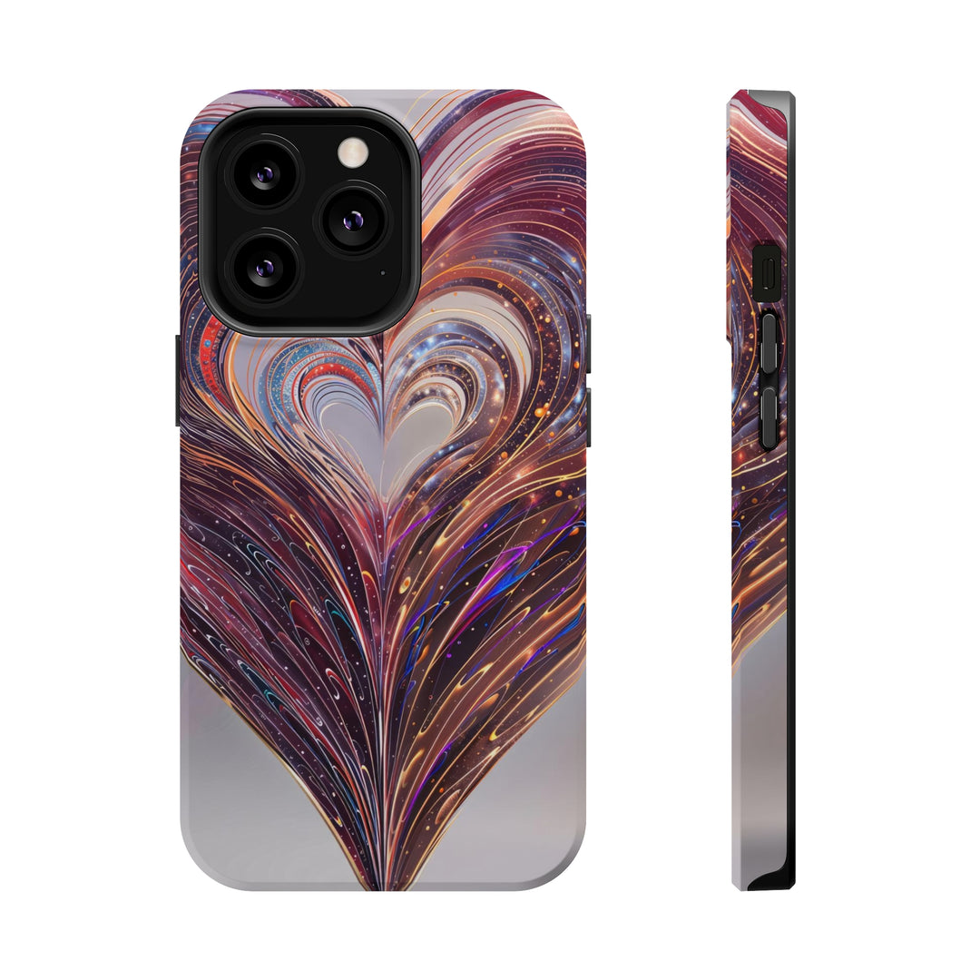 Luminous Swirling Heart - MagSafe Tough Case