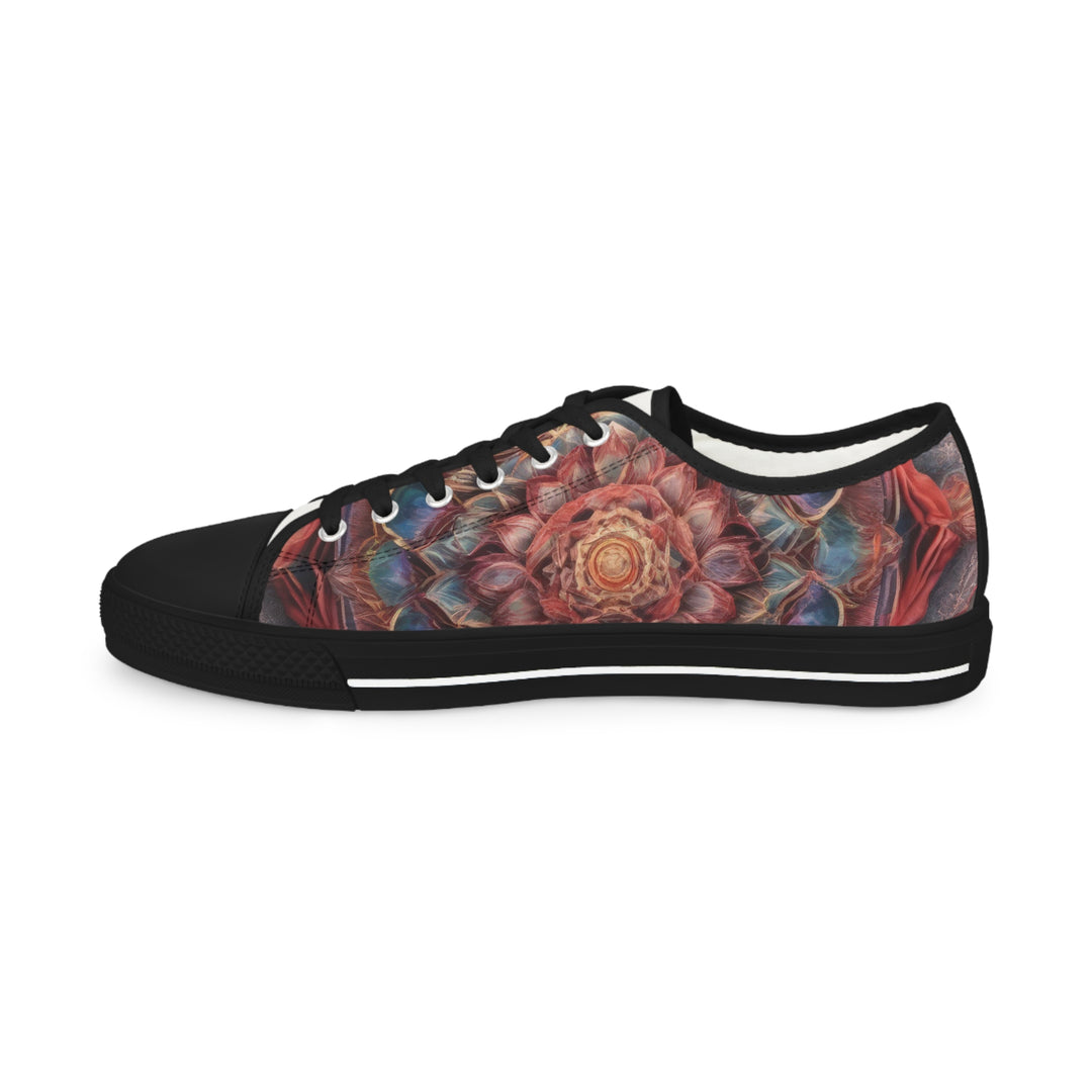 Ethereal Floral Mandala - Men's Lowtop Sneakers