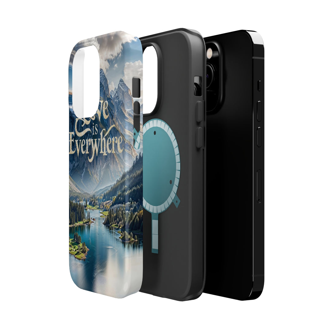 Mountainous Love Reflection - MagSafe Tough Case