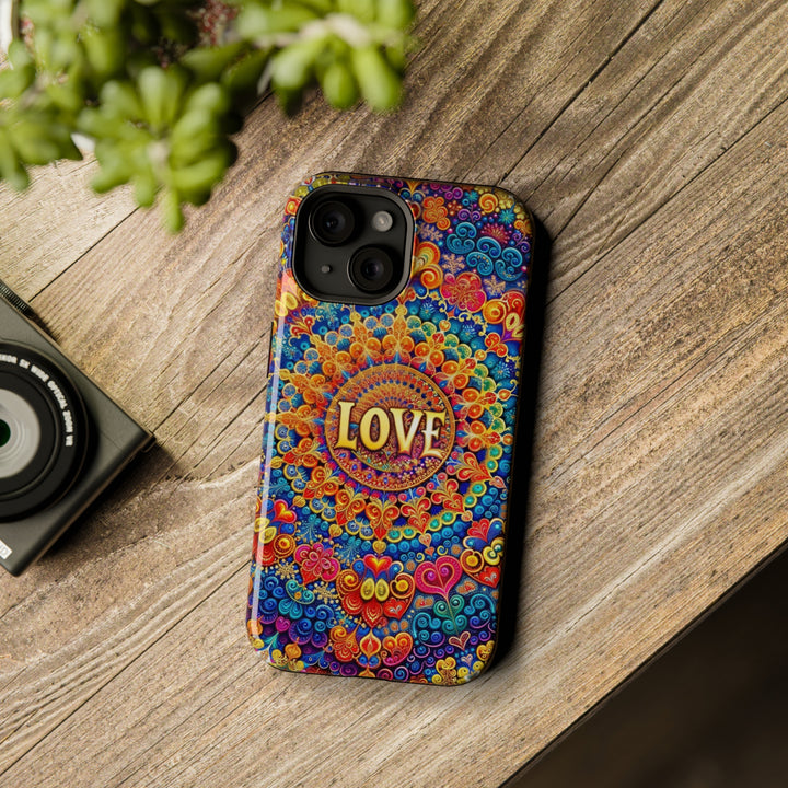 Vibrant Love Mandala - MagSafe Tough Case