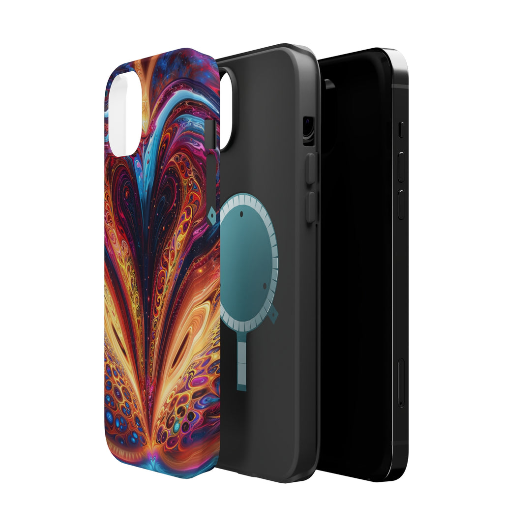 Cosmic Vibrant Swirls - MagSafe Tough Case