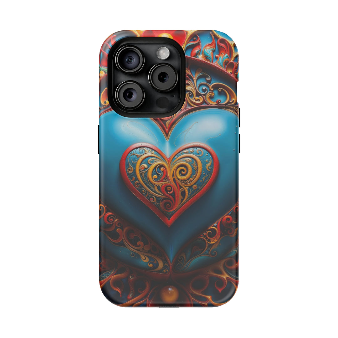 Ornate Heart Mandala - MagSafe Tough Case