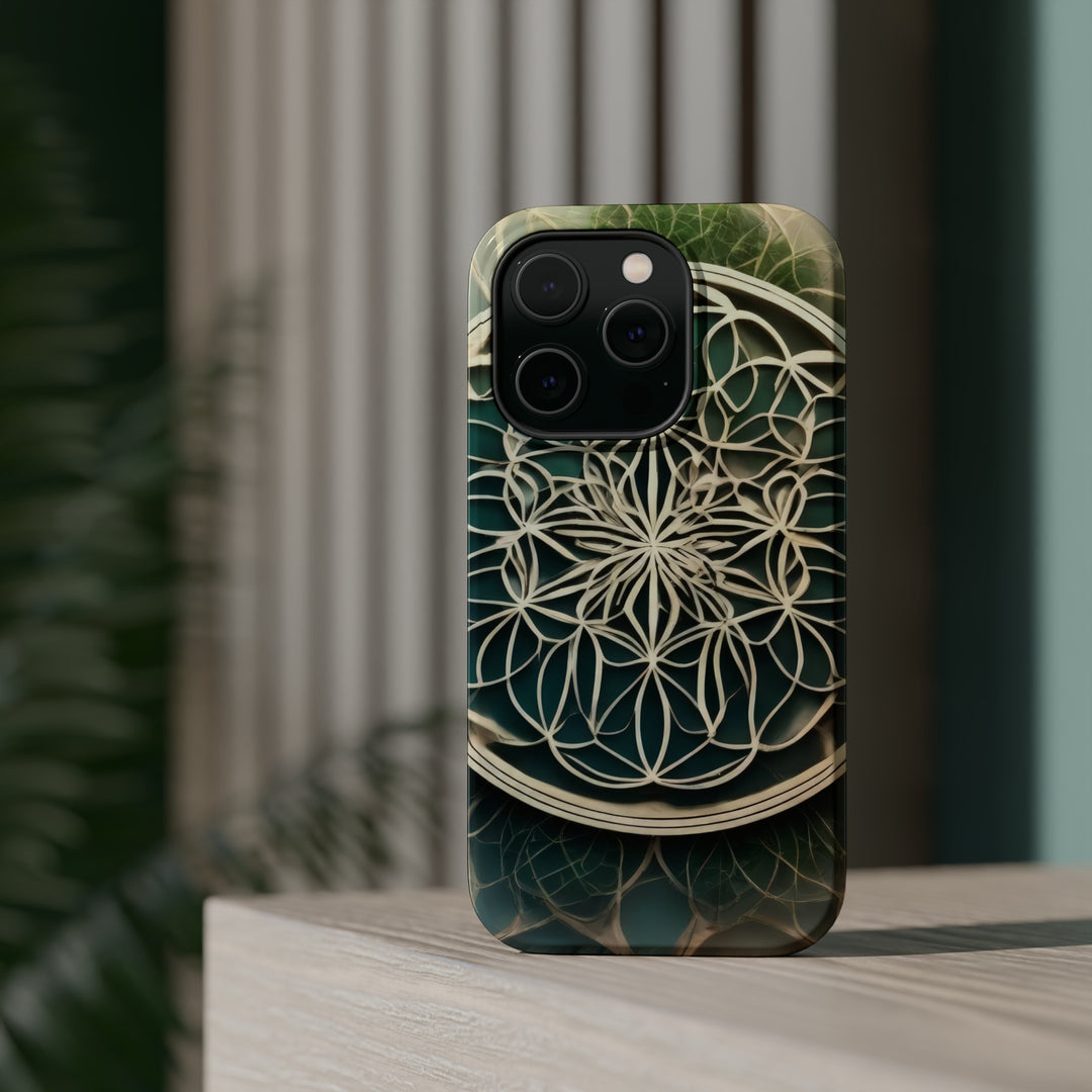 Mandala Organic Patterns - MagSafe Tough Case