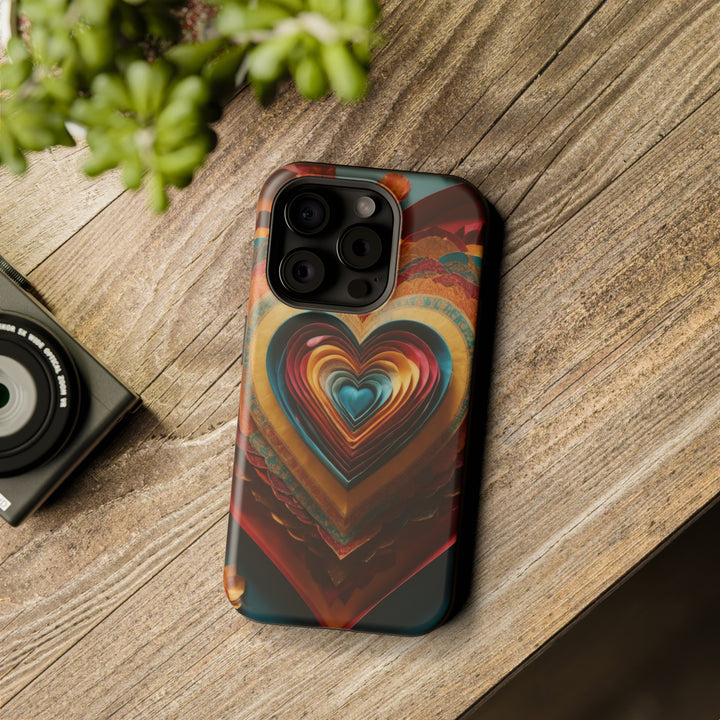 Infinite Layered Hearts - MagSafe Tough Case