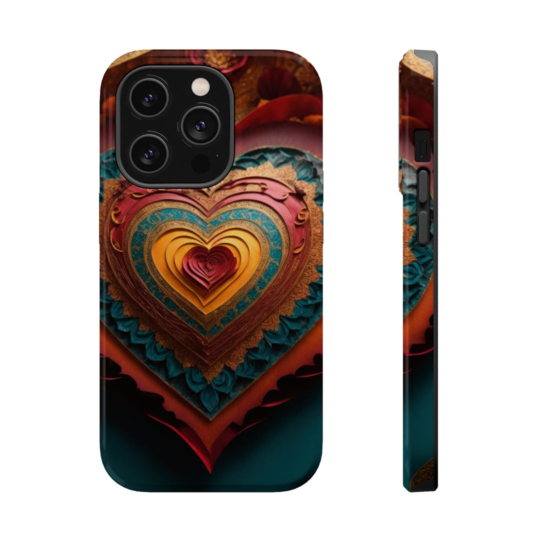 Intricate Heart Mandala - MagSafe Tough Case