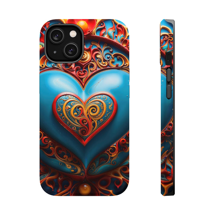 Ornate Heart Mandala - MagSafe Tough Case