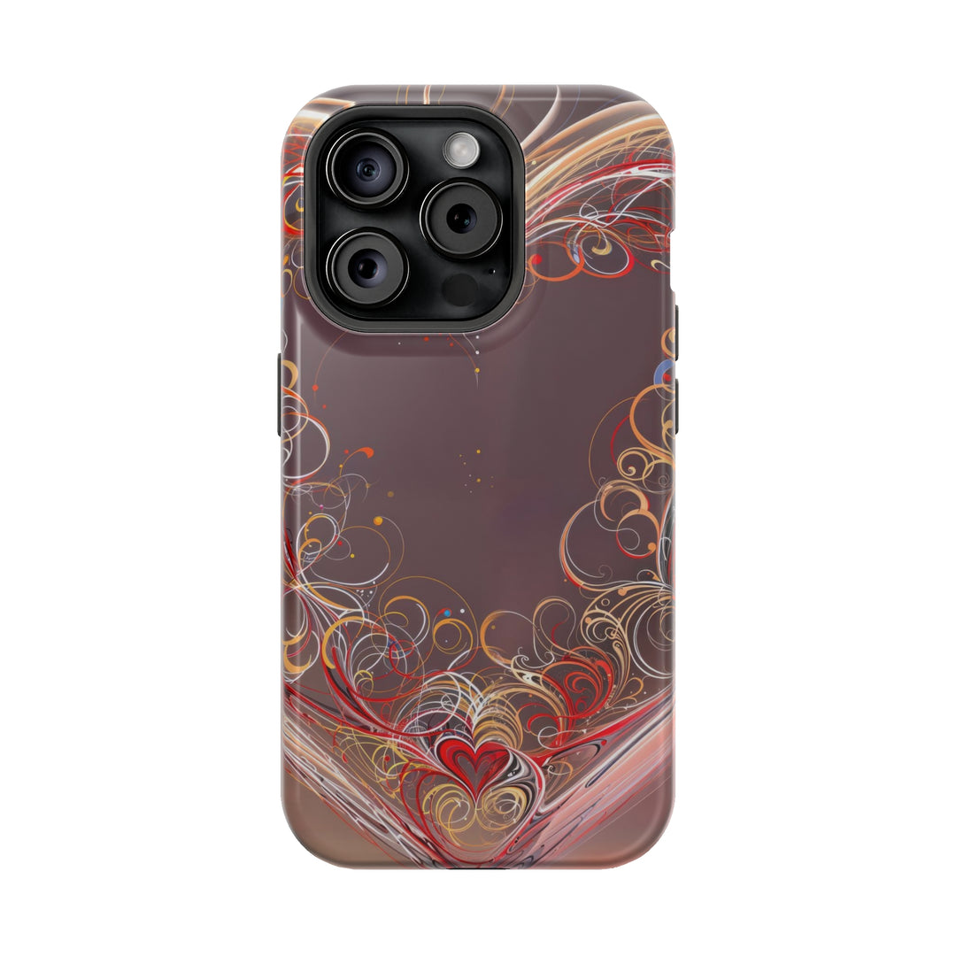 Ethereal Swirl Heart - MagSafe Tough Case