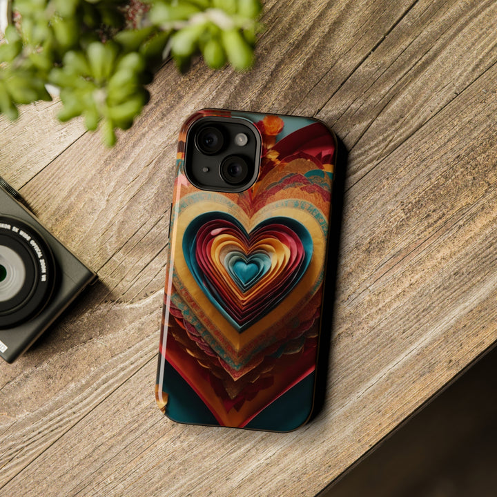 Infinite Layered Hearts - MagSafe Tough Case