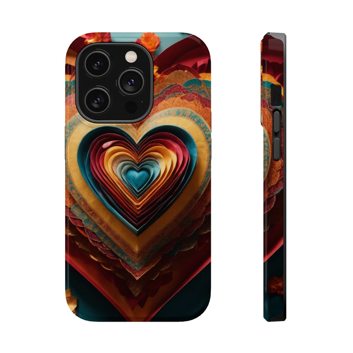 Infinite Layered Hearts - MagSafe Tough Case