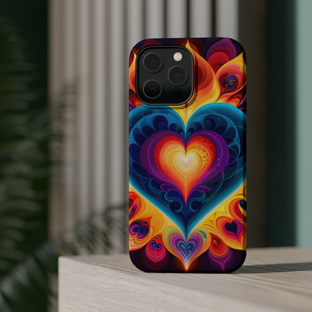 Cosmic Vibrant Heart - MagSafe Tough Case