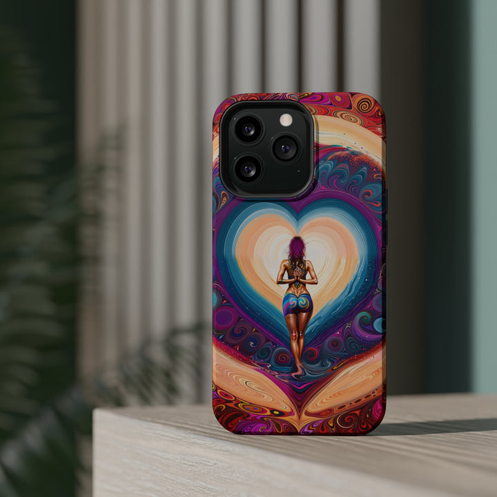 Cosmic Heart Vortex - MagSafe Tough Case
