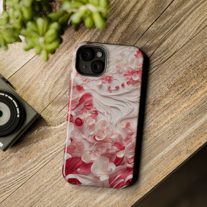 Floral Swirls Abstraction - MagSafe Tough Case