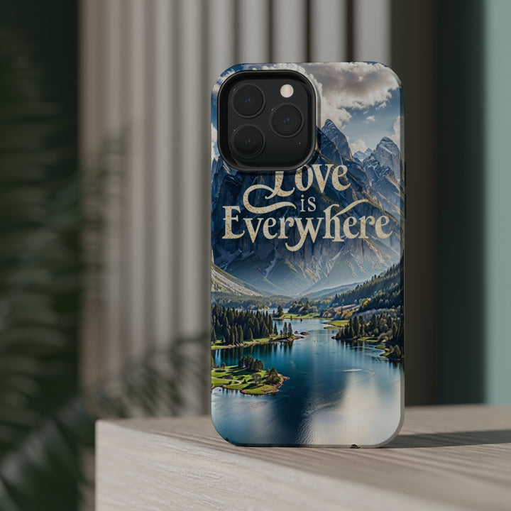 Mountainous Love Reflection - MagSafe Tough Case