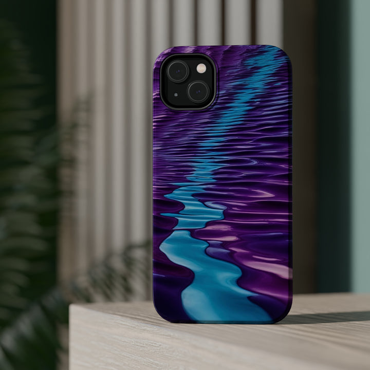 Amethyst Waves Illusion - MagSafe Tough Case