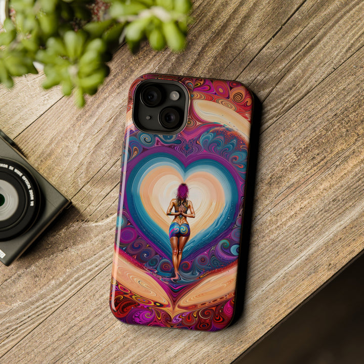 Cosmic Heart Vortex - MagSafe Tough Case
