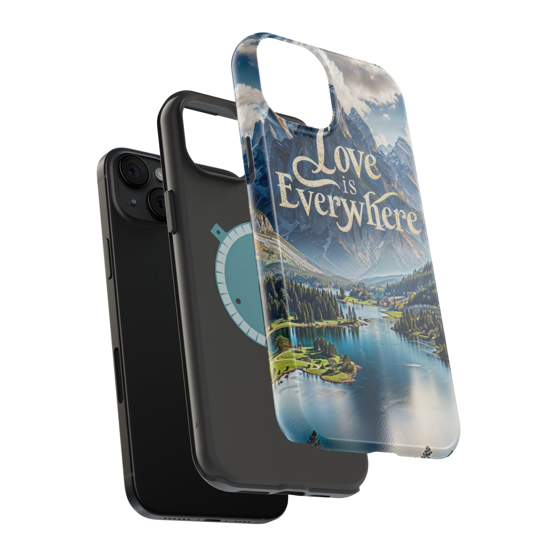 Mountainous Love Reflection - MagSafe Tough Case