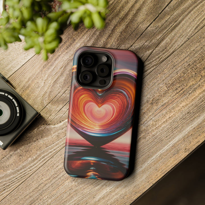 Vibrant Swirling Heart - MagSafe Tough Case