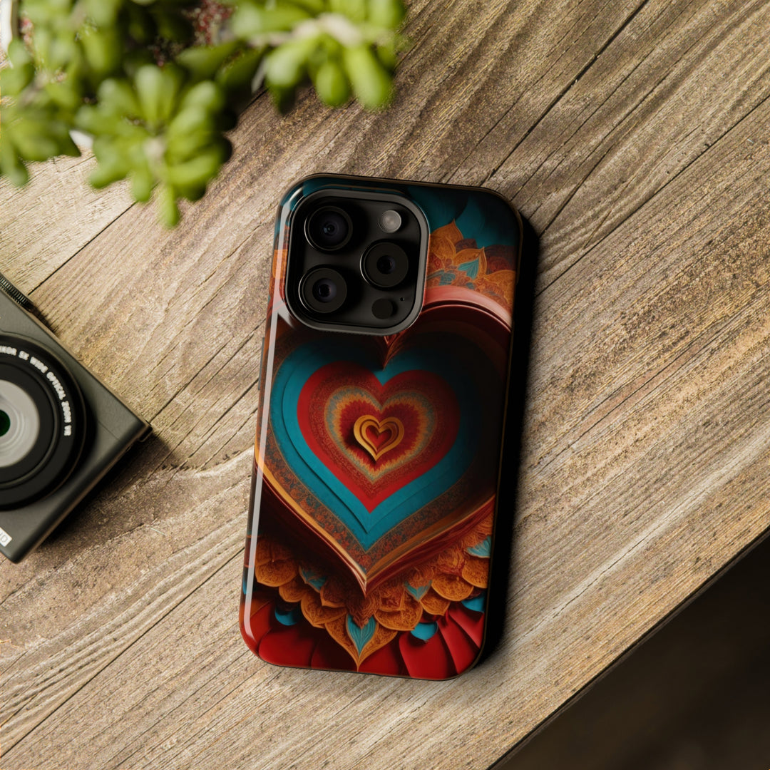 Infinite Layered Hearts - MagSafe Tough Case