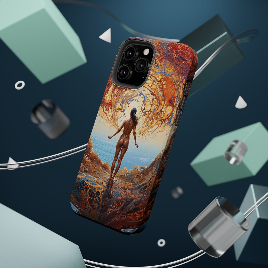 Ethereal Swirls Journey - MagSafe Tough Case