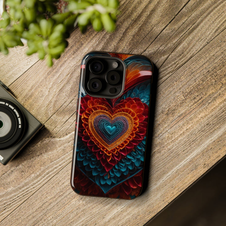 Ethereal Heart Mandala - MagSafe Tough Case