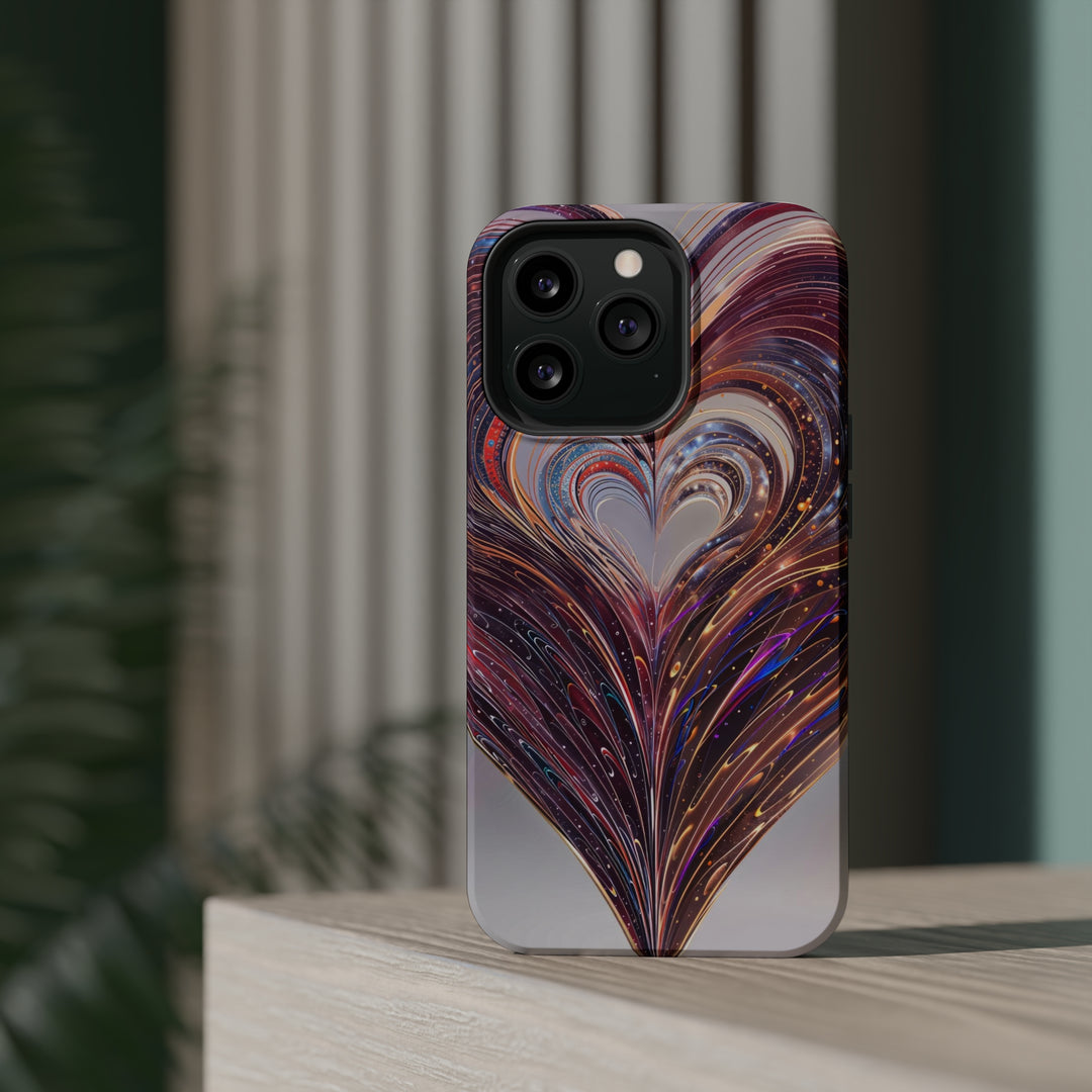 Luminous Swirling Heart - MagSafe Tough Case