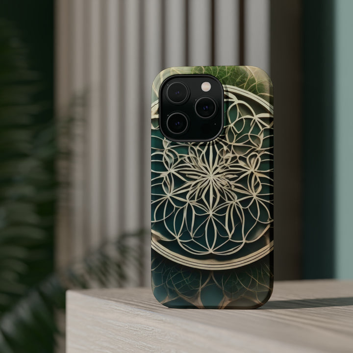 Mandala Organic Patterns - MagSafe Tough Case