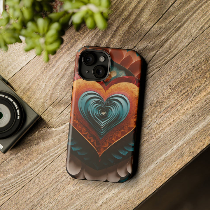 Layered Heart Artwork - MagSafe Tough Case