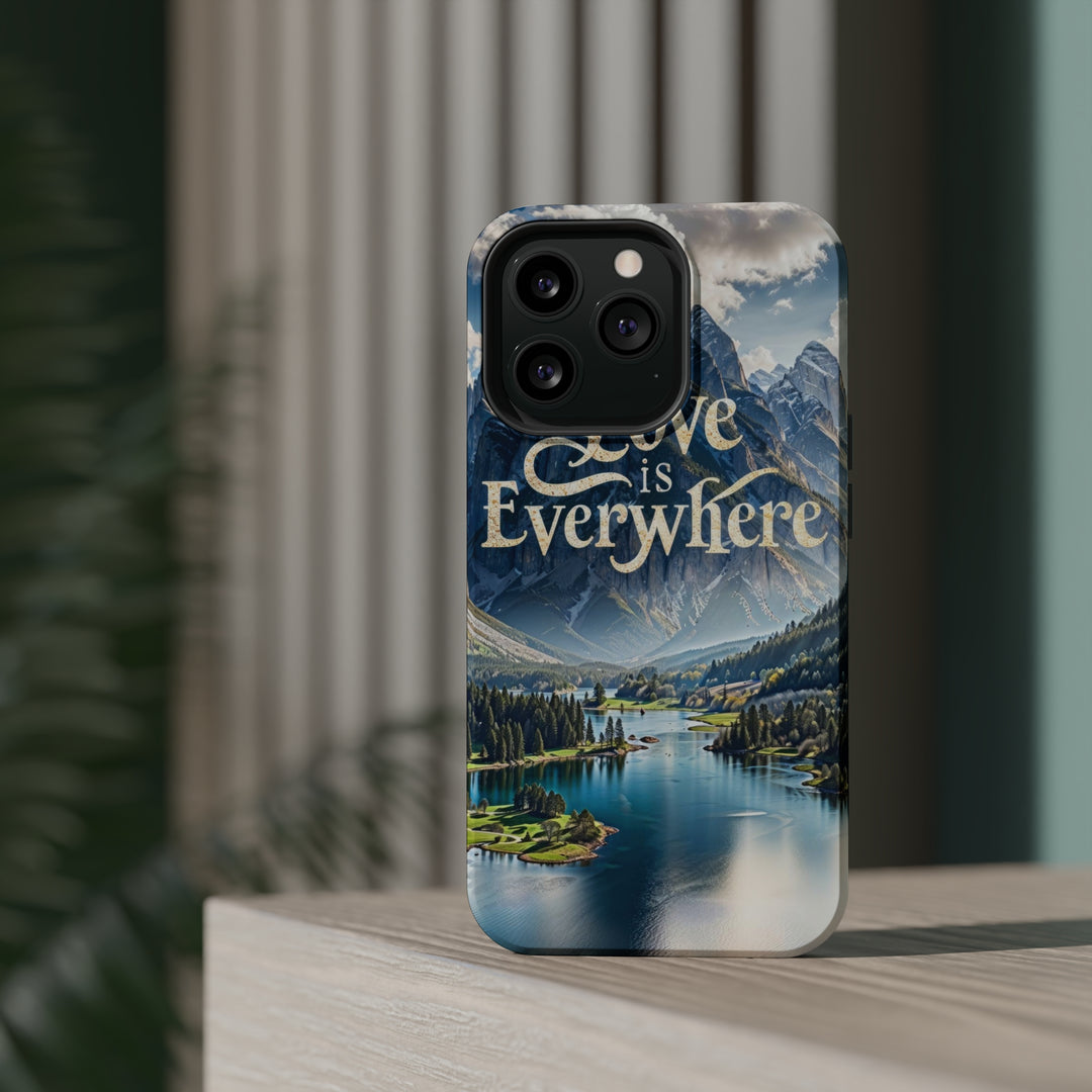 Mountainous Love Reflection - MagSafe Tough Case