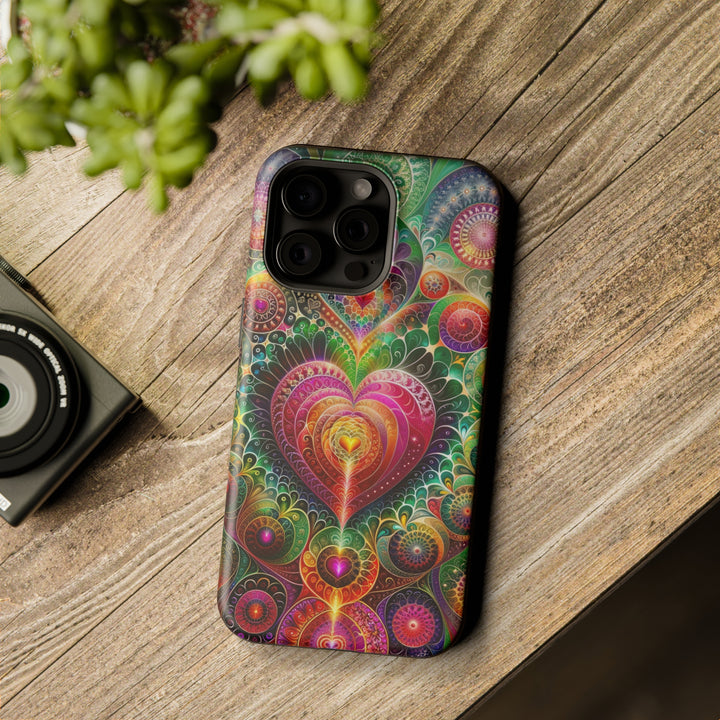 Kaleidoscopic Heart Symphony - MagSafe Tough Case