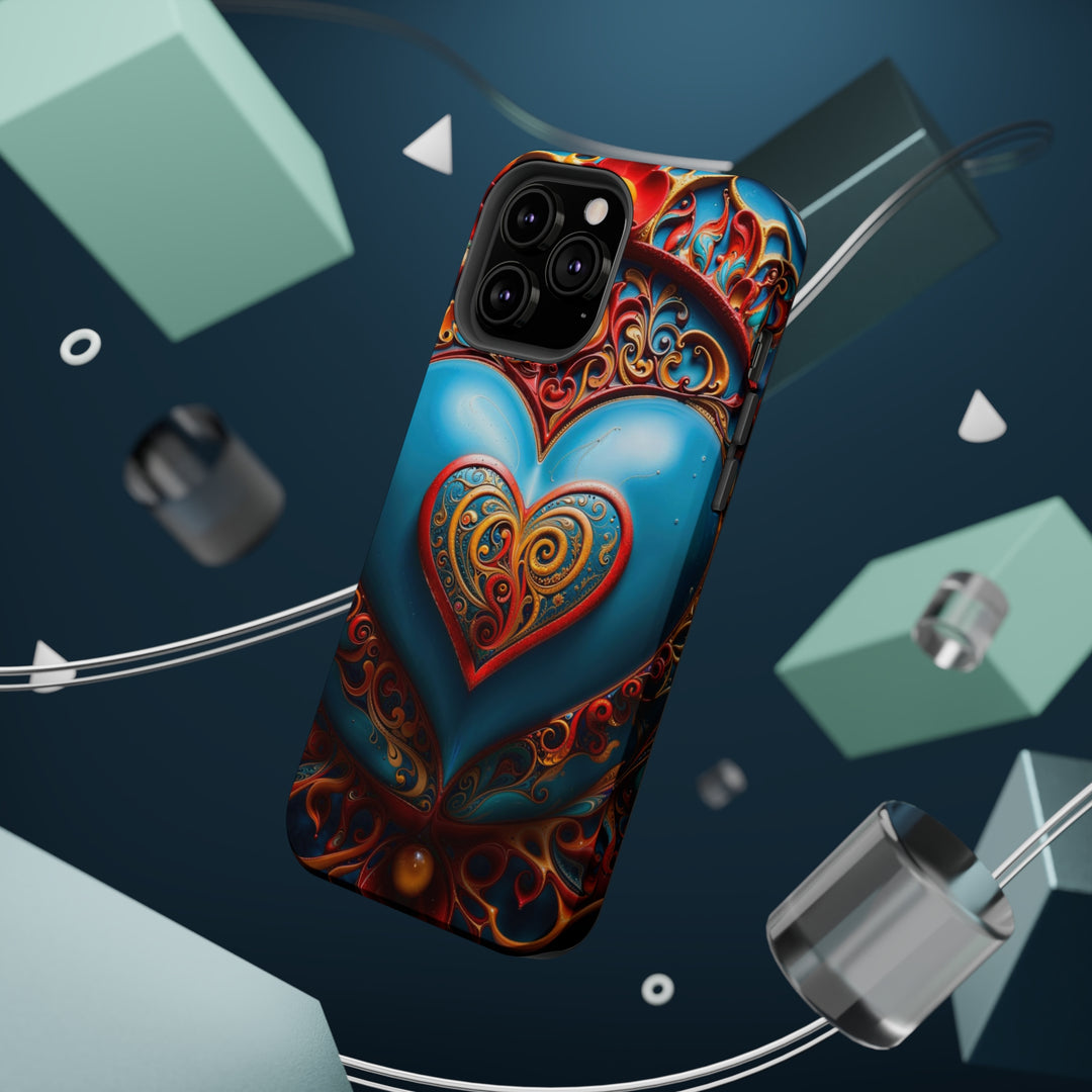 Ornate Heart Mandala - MagSafe Tough Case