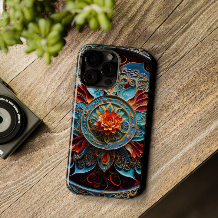 Intricate Floral Mandala - MagSafe Tough Case