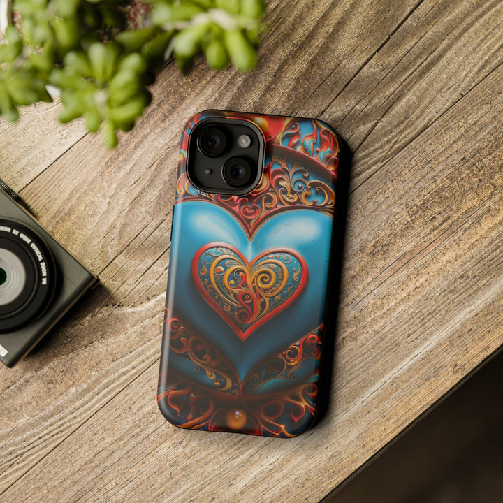 Ornate Heart Mandala - MagSafe Tough Case