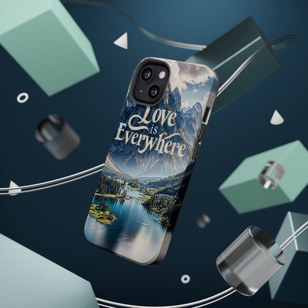 Mountainous Love Reflection - MagSafe Tough Case