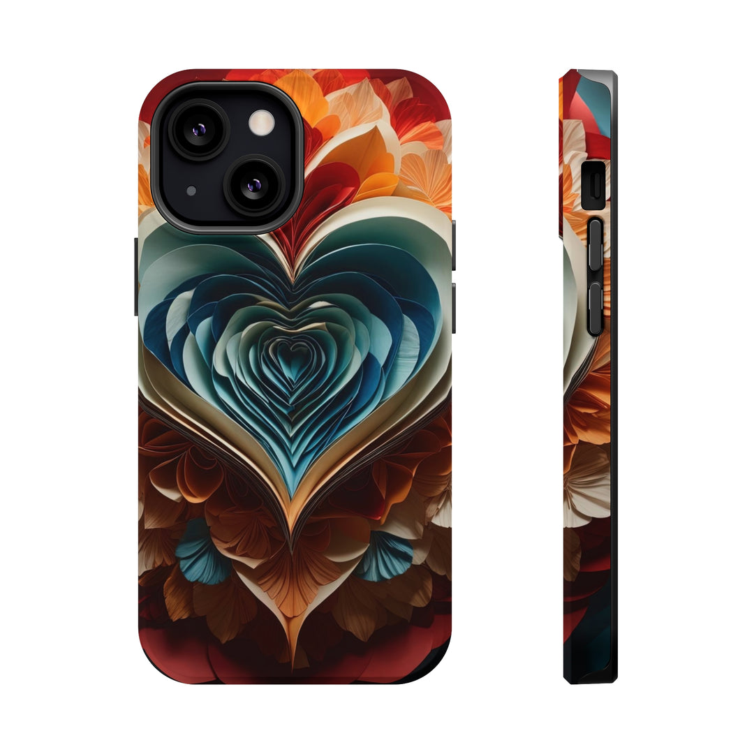 Blooming Heart Layers - MagSafe Tough Case