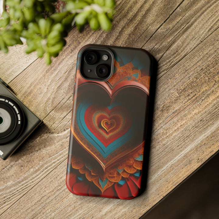 Infinite Layered Hearts - MagSafe Tough Case