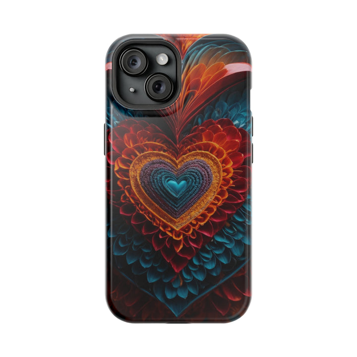 Ethereal Heart Mandala - MagSafe Tough Case