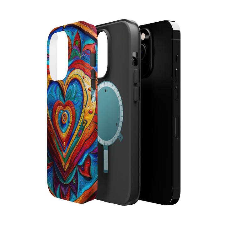 Vibrant Love Spiral - MagSafe Tough Case