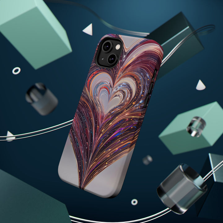 Luminous Swirling Heart - MagSafe Tough Case